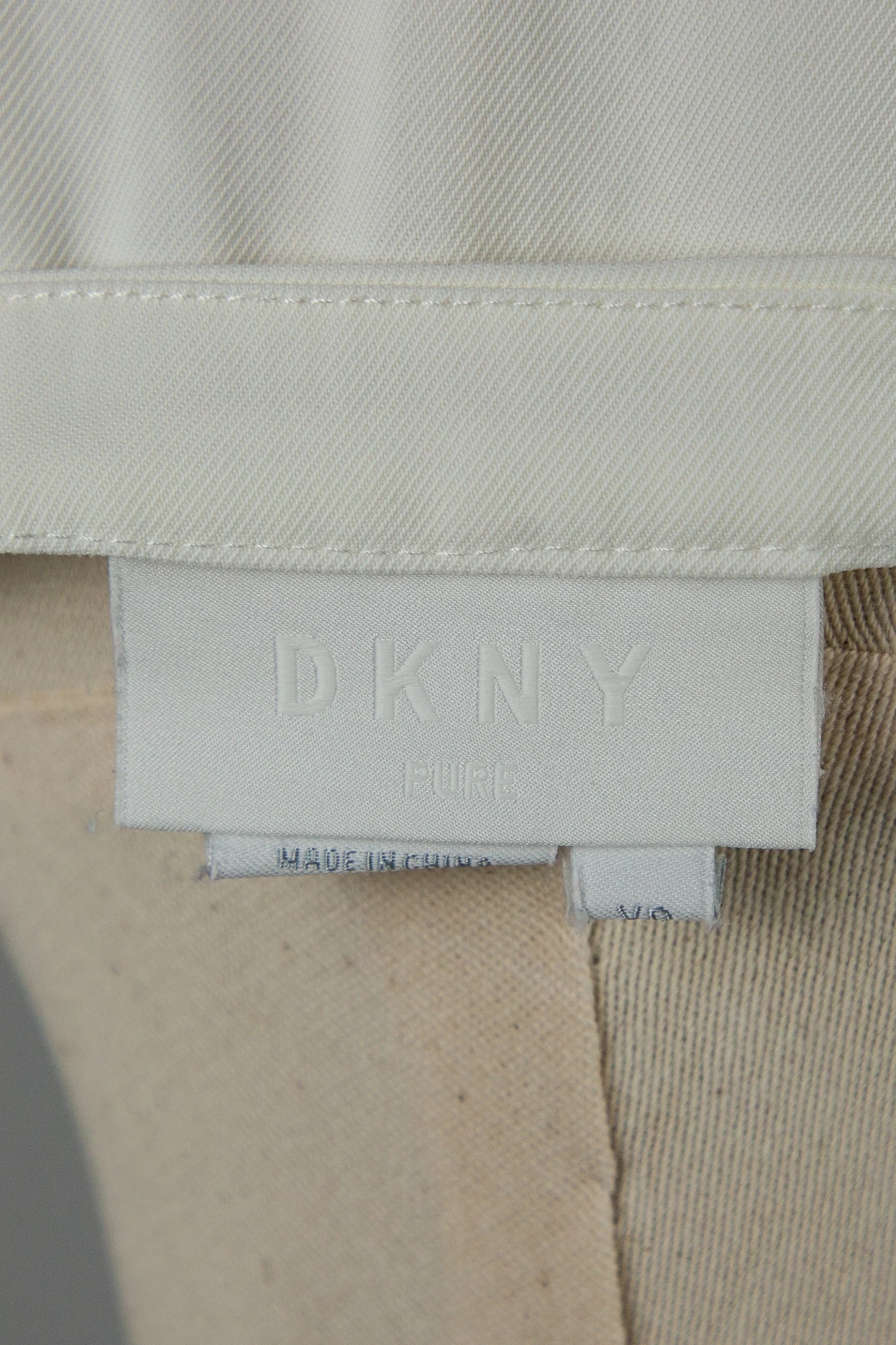 DKNY White Cotton Blouse — 3