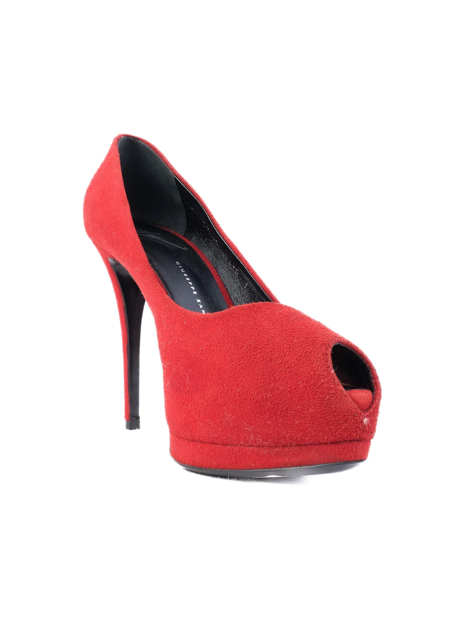 Giuseppe Zanotti Red Leather High Heel Pumps — 3