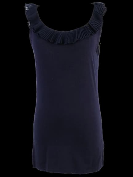 Ralph Lauren Blue Viscose Top