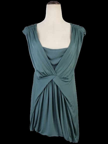 Liu Jo Green Viscose Top — 1