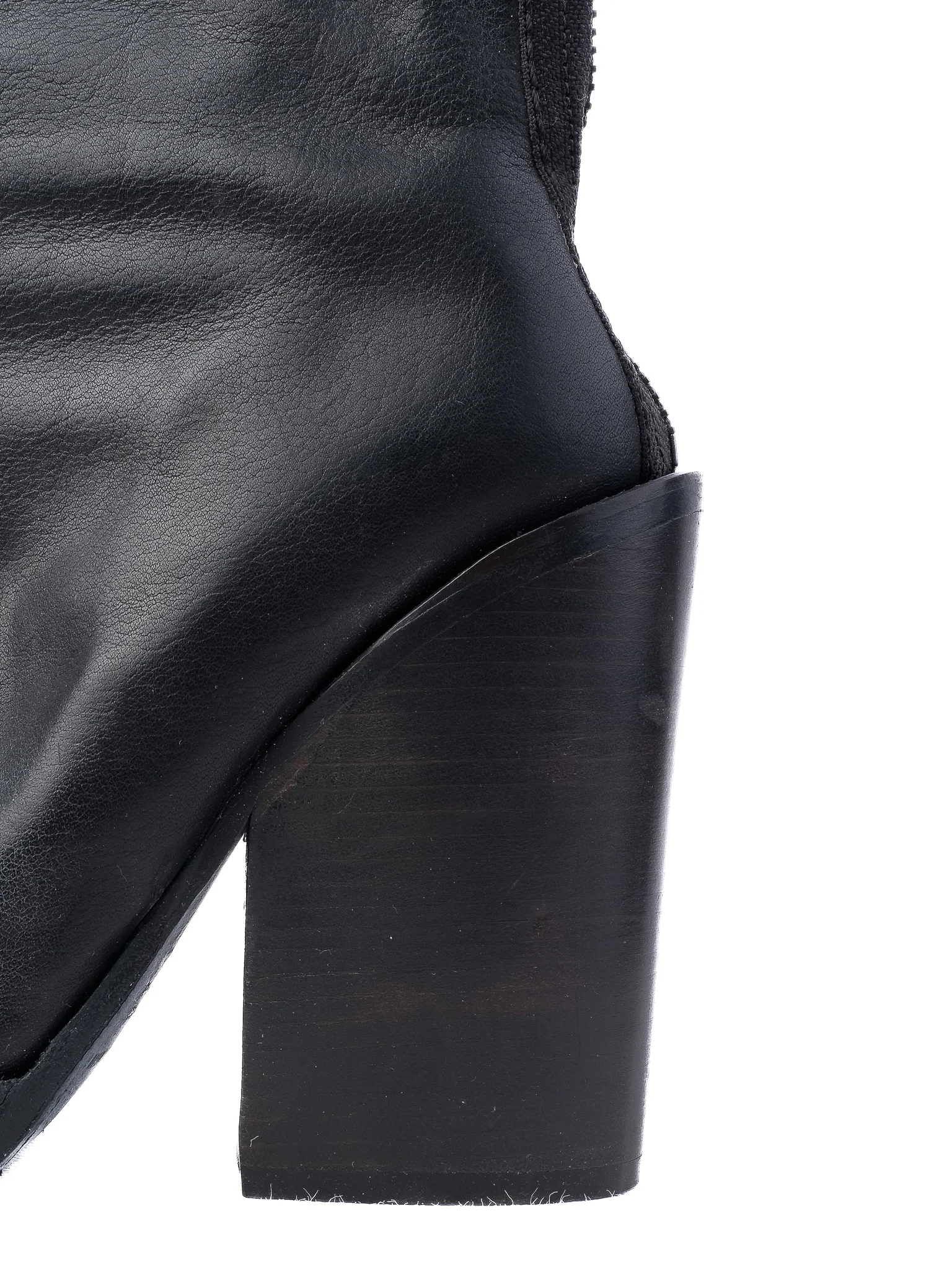 Haider Ackermann Black Leather Boots — 2
