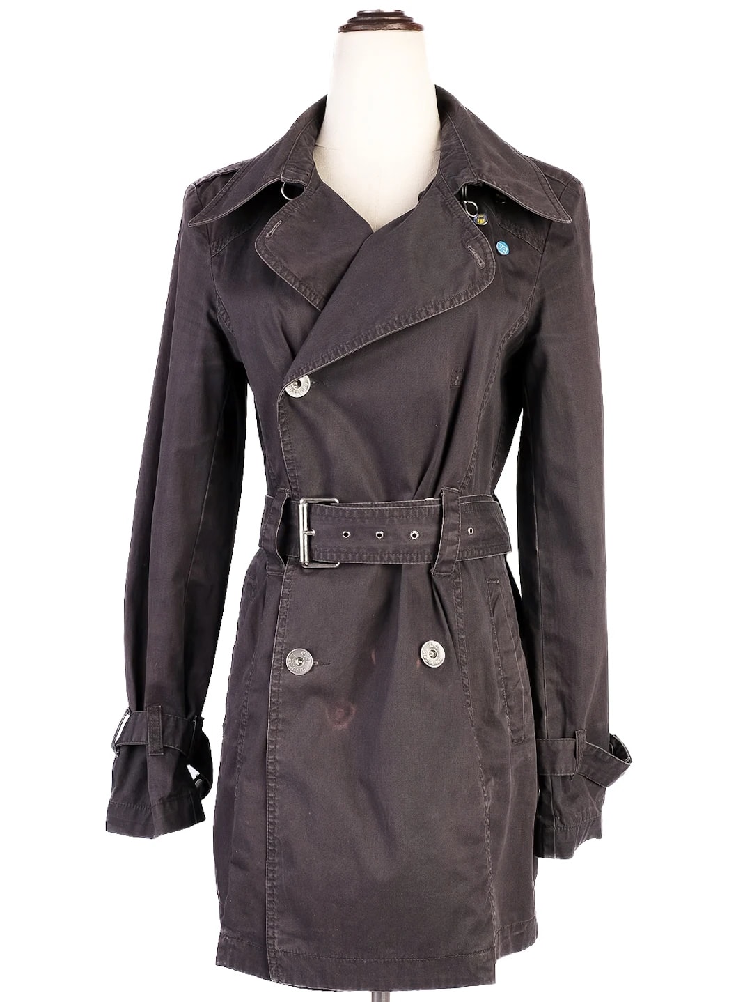 Diesel Gray Cotton Jacket — 3