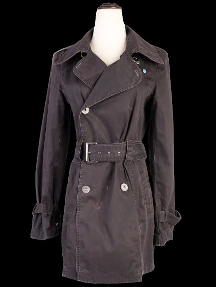 Diesel Gray Cotton Jacket