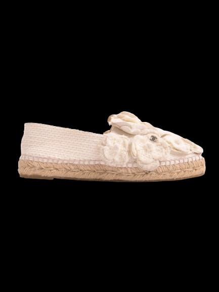 Chanel White Espadrilles — photo 1
