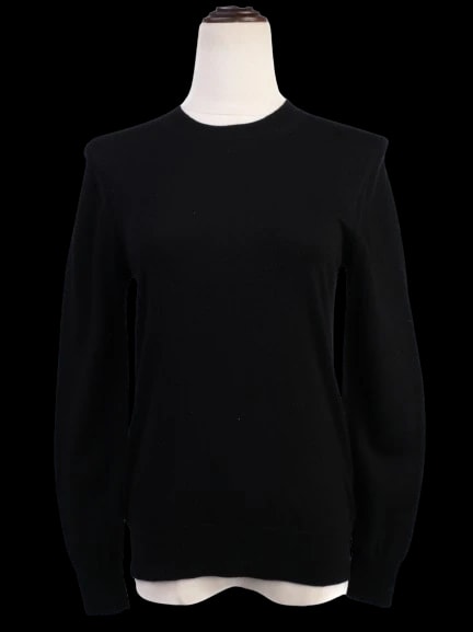 Burberry Black Wool Sweater — 1