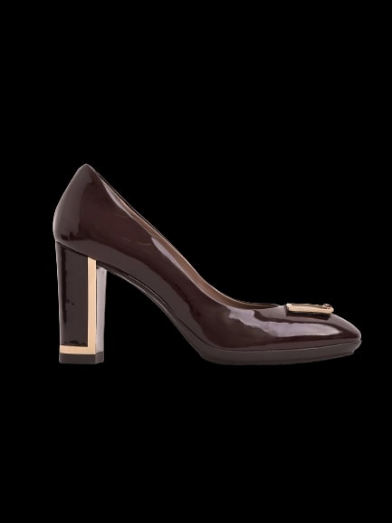 Giorgio Fabiani Red Leather High Heel Pumps — 1