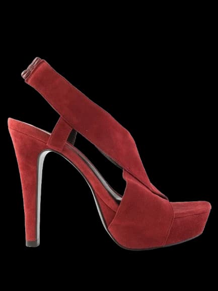 Diane von Furstenberg Red Leather Sandals — photo 1