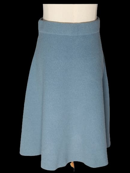 Intrend Blue Cashmere Skirt — photo 1
