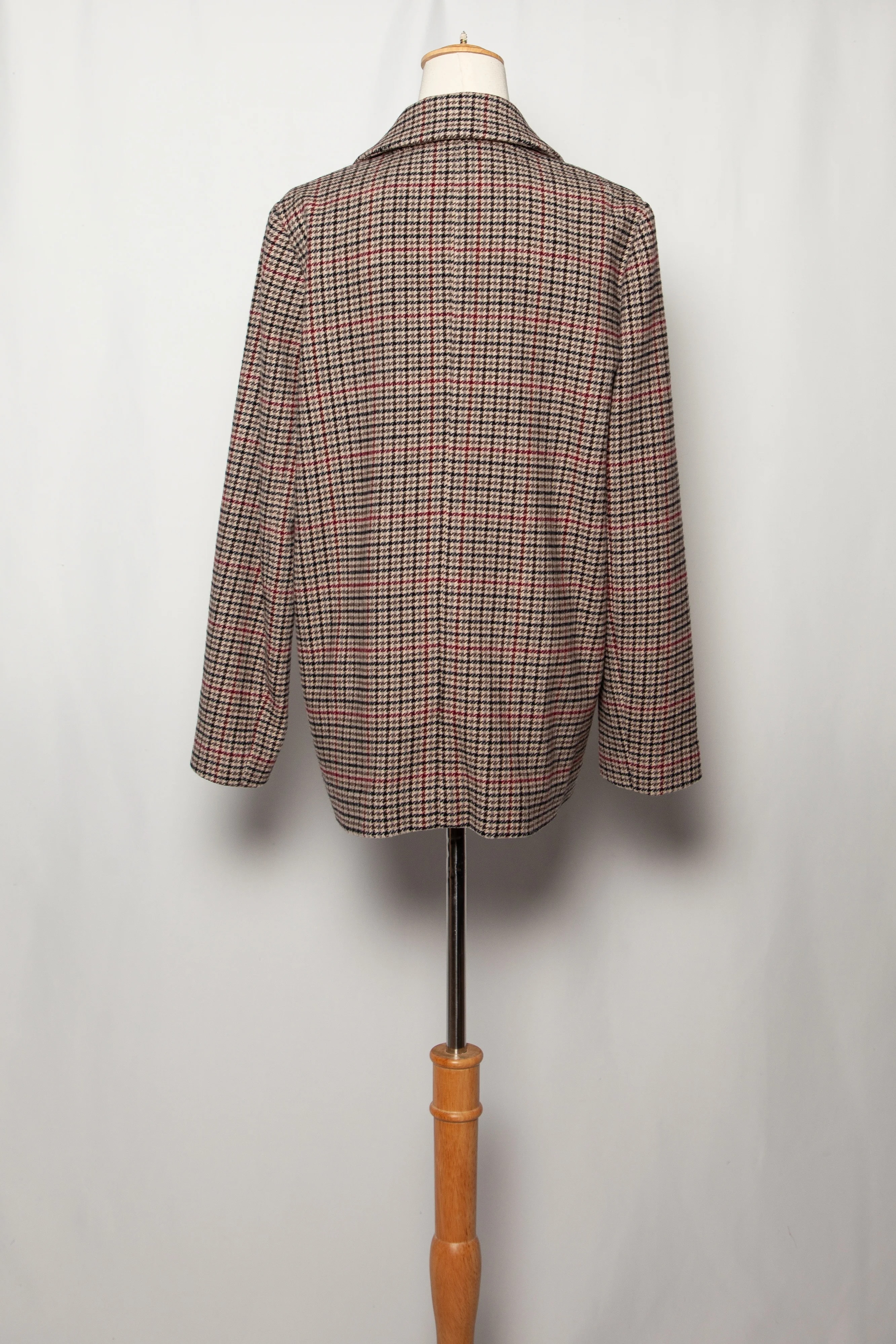 Velvet White Angora wool Blazer — 3