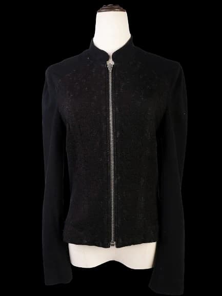 Escada Black Cotton Cardigan