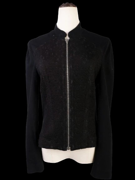 Escada Black Cotton Cardigan — 1