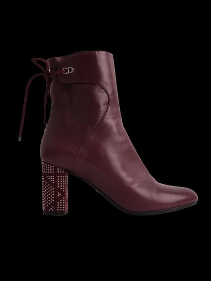 Dior Red Leather Boots — photo 1