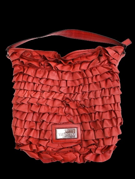 Valentino Red Leather Everyday Bag — 1