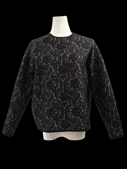 N21 Black Wool Sweater