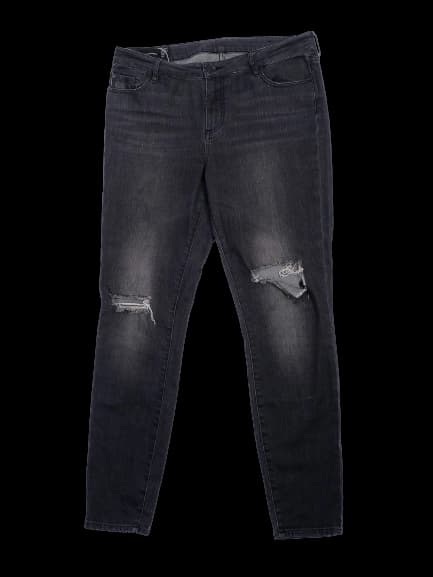 Armani Exchange Gray Cotton Skinny Jeans — photo 1