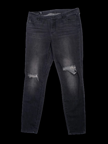 Armani Exchange Gray Cotton Skinny Jeans — 1