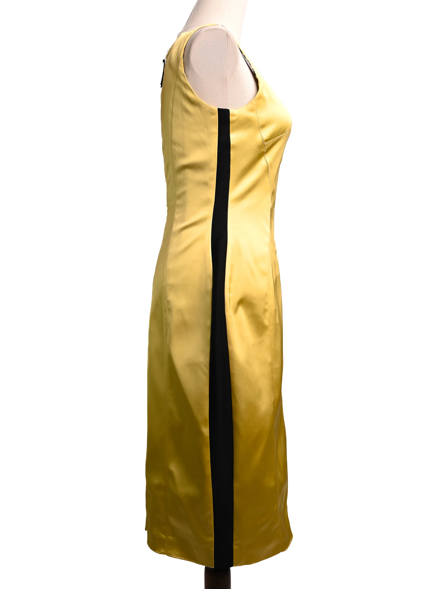 Dolce Gabbana Yellow Evening Gown — 2