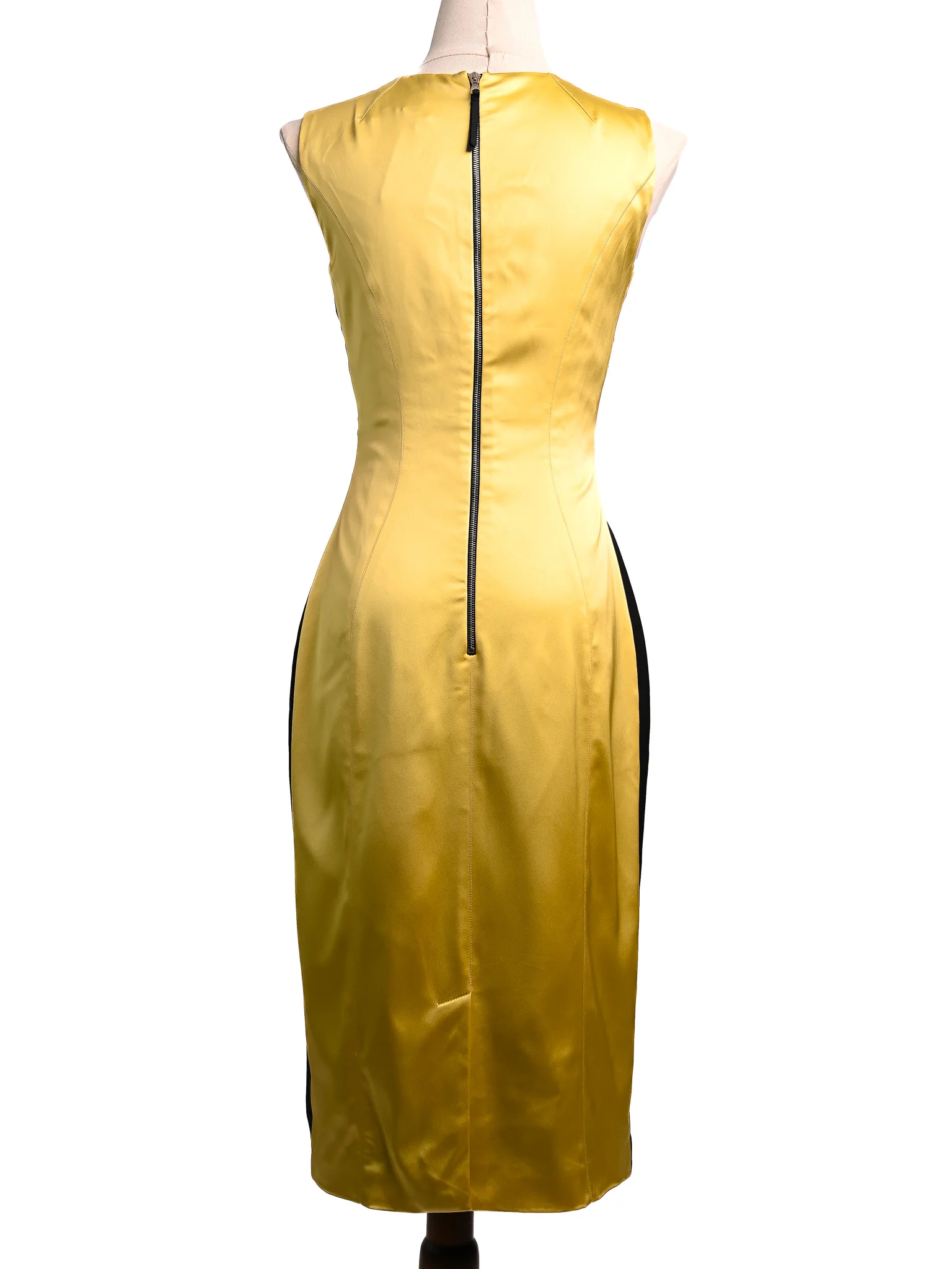 Dolce Gabbana Yellow Evening Gown — 3