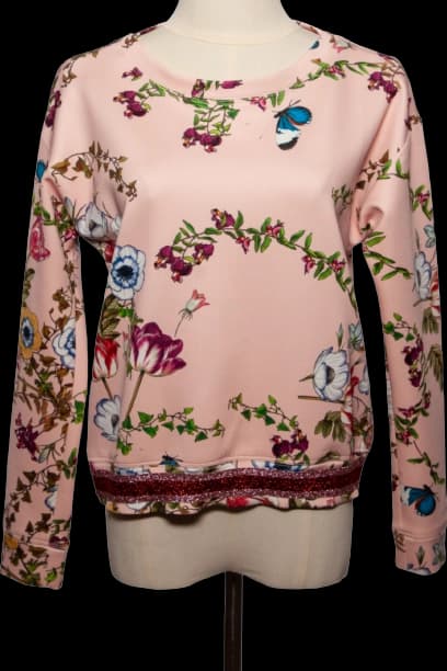 Intrend Pink Polyester Pullover