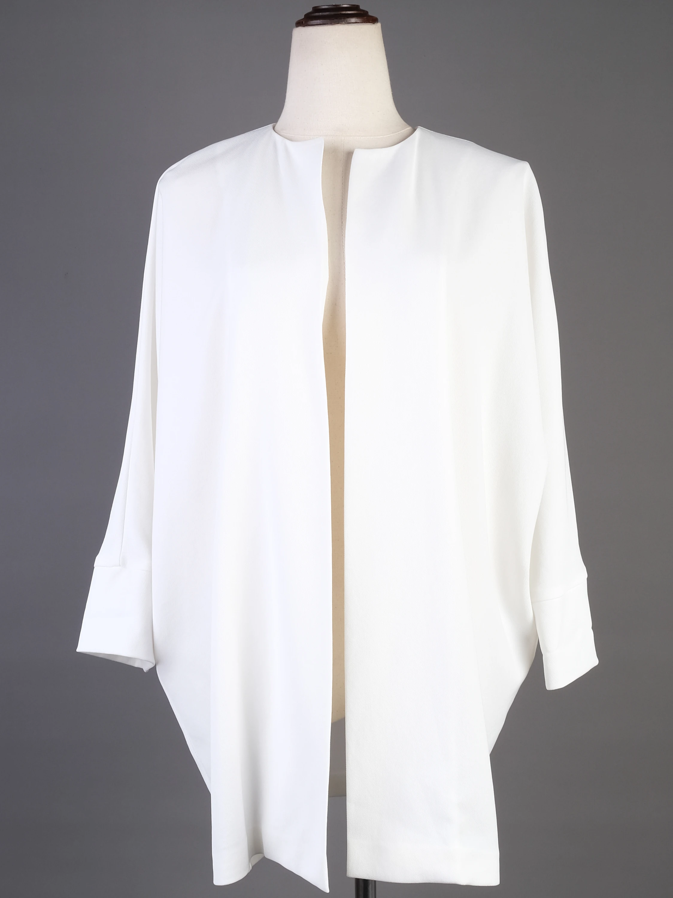 Pinko White Triacetate Cardigan — 3