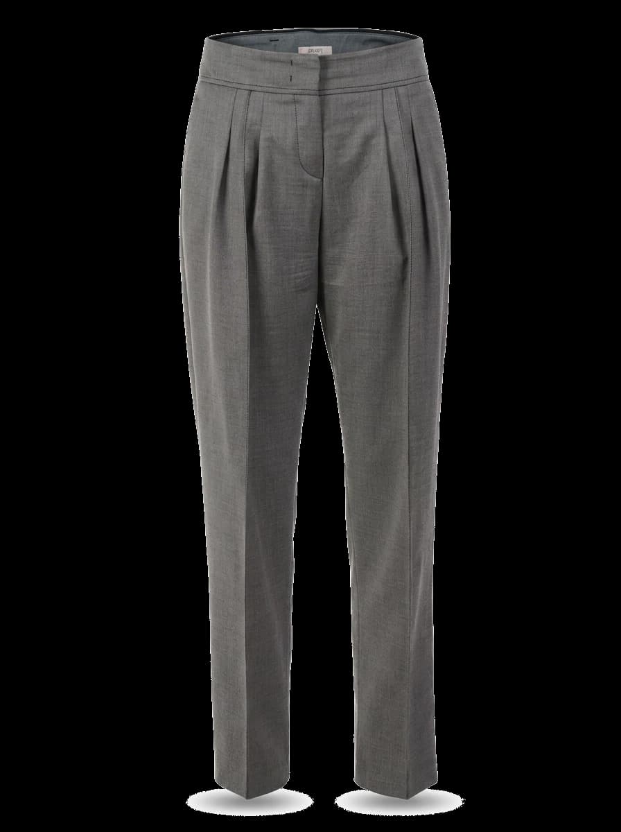 Laurel Gray Viscose Tailored Trousers — photo 1