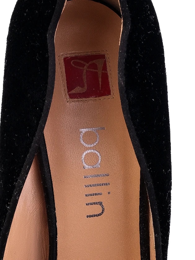 Ballin Black Genuine suede Pumps — 2
