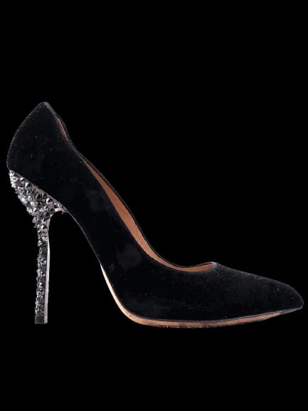 Ballin Black Genuine suede Pumps — photo 1