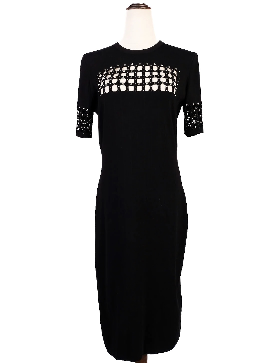 Versace Black Viscose Evening — 3