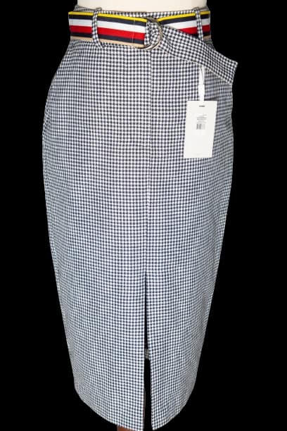 Tommy Hilfiger Black Cotton Skirt — photo 1