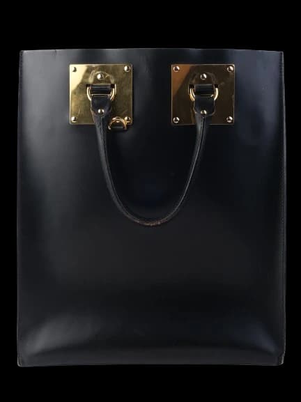 Sophie Hulme Black Leather Casual