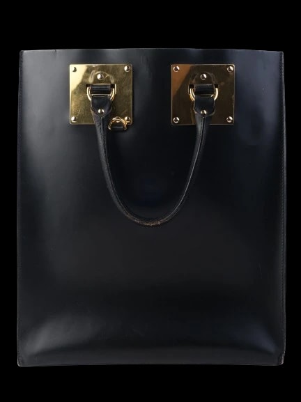 Sophie Hulme Black Leather Casual — 1