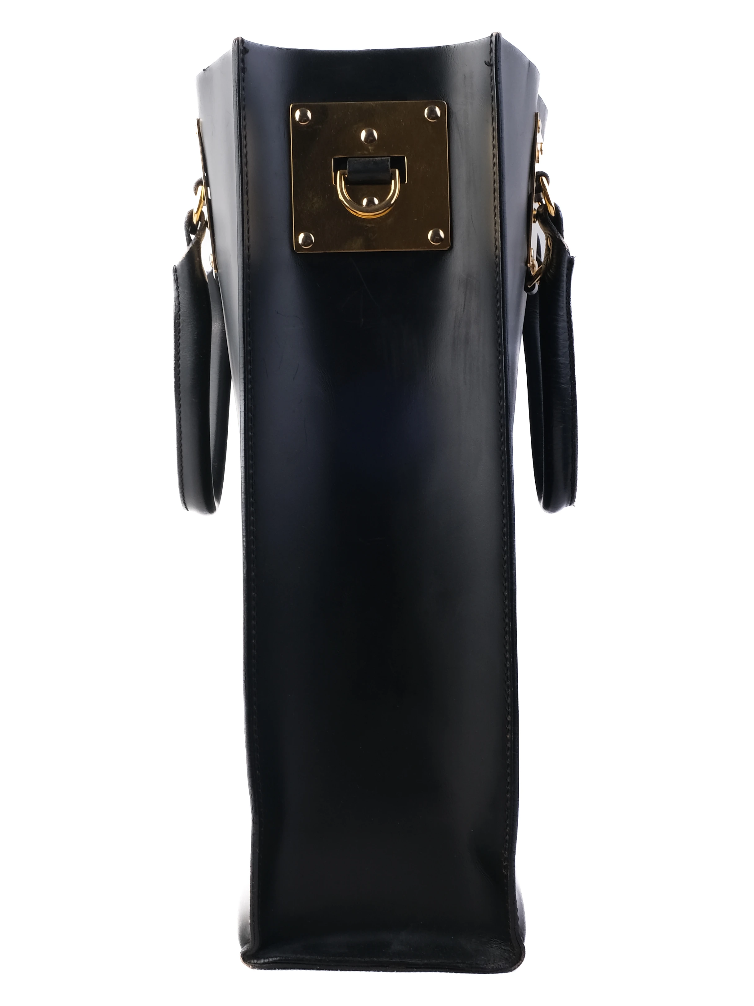 Sophie Hulme Black Leather Casual — 2