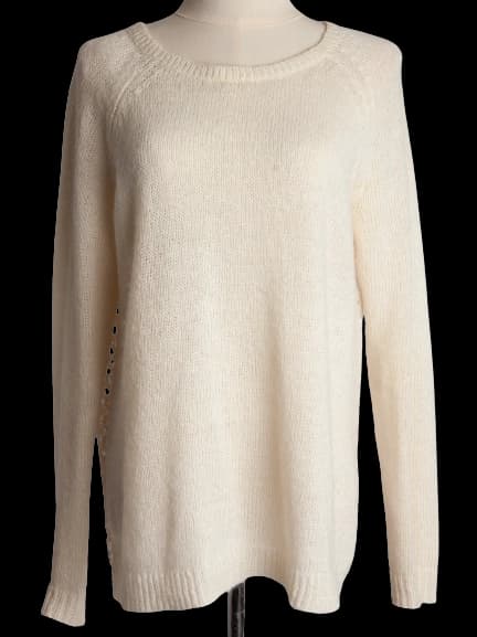 More & More White Poplin Pullover