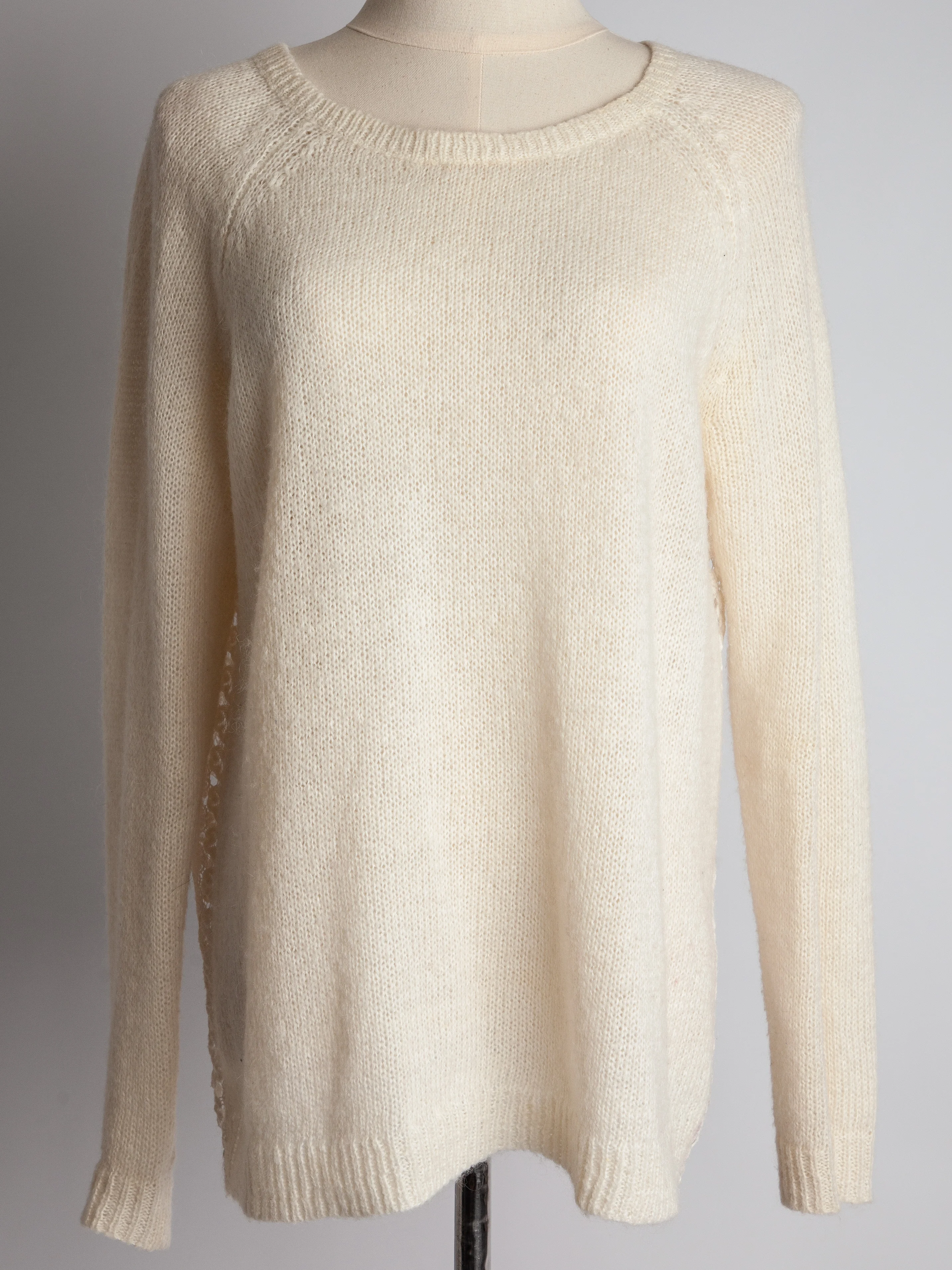 More & More White Poplin Pullover — 2