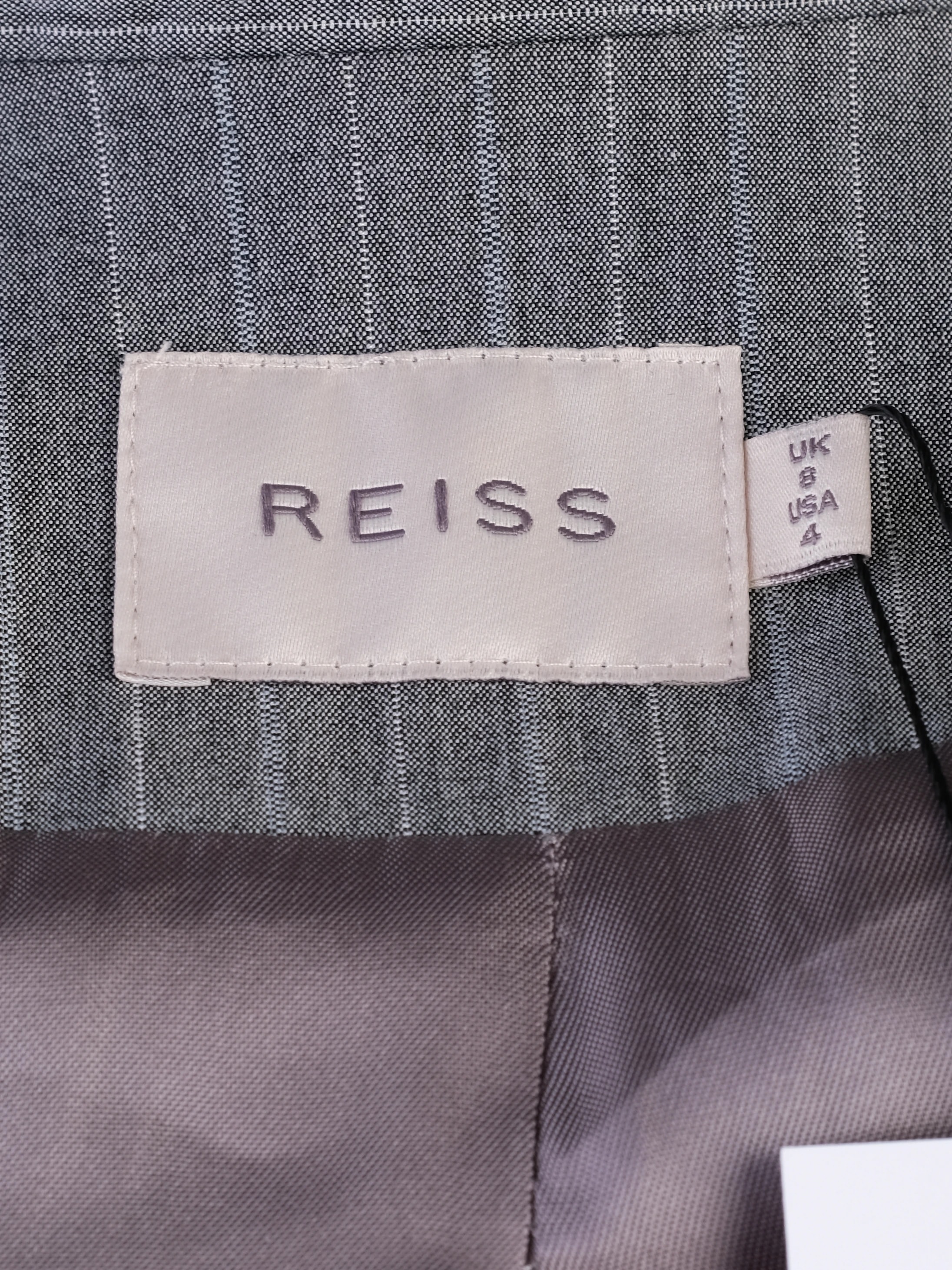 Reiss Gray Polyester Blazer — 2