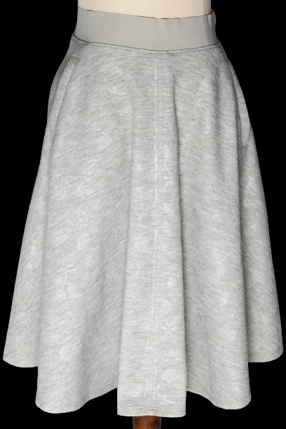 Barneys Newyork Gray Polyester Skirt — 1