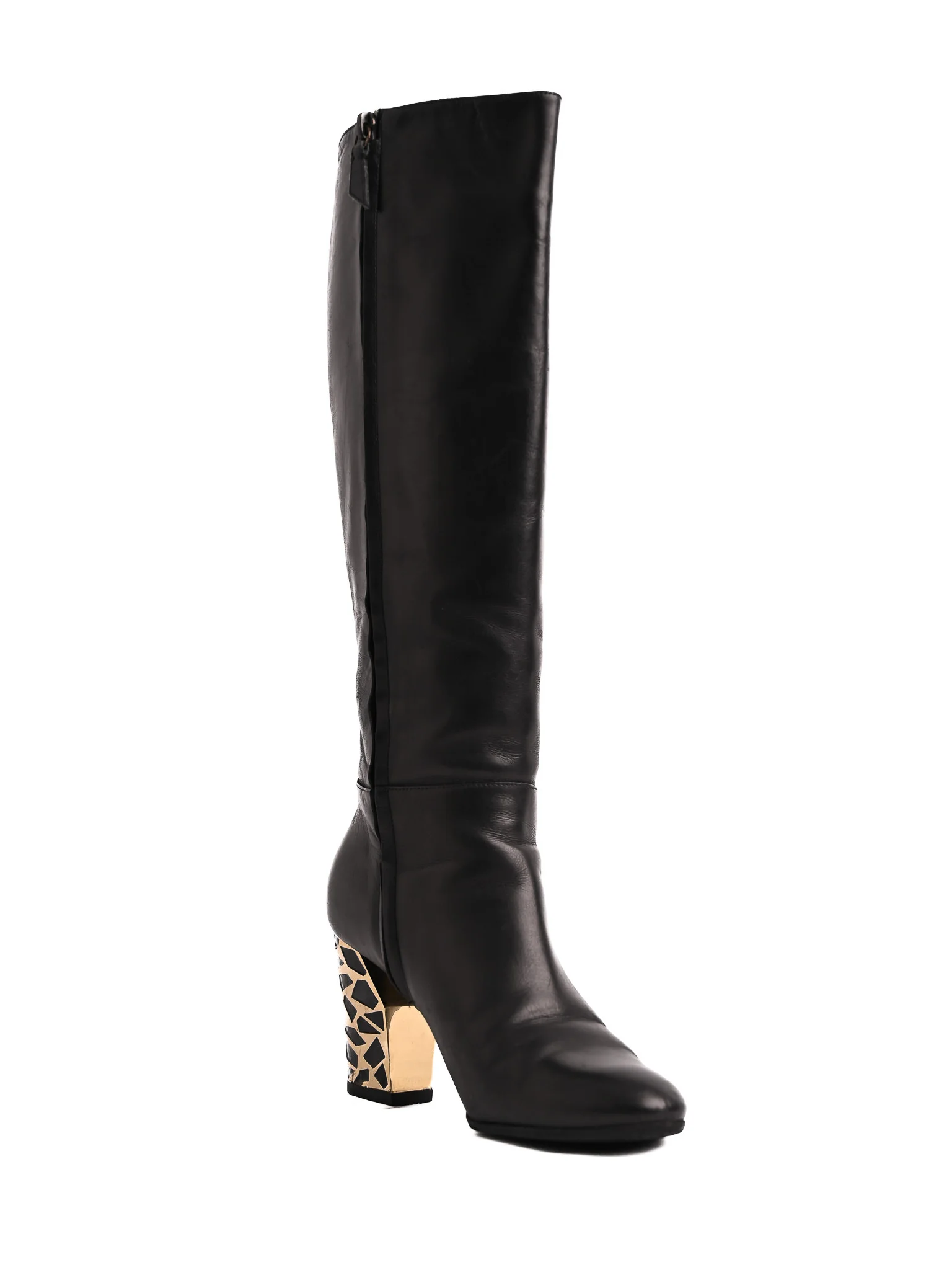Casadei Black Leather Boots — 2