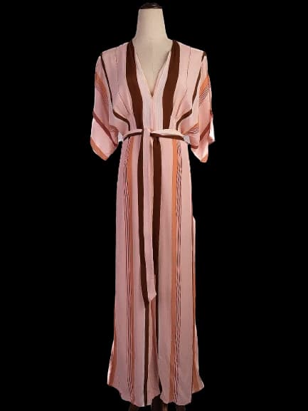 Uterque Pink Viscose Casual — photo 1