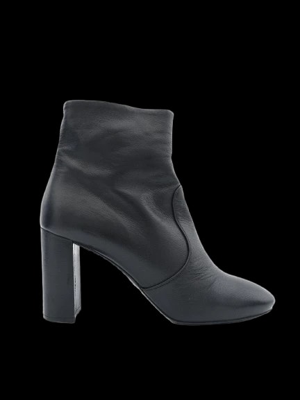 Prada Black Leather Boots — 1