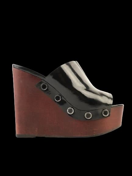 Marc Jacobs Black Leather Sandals — photo 1