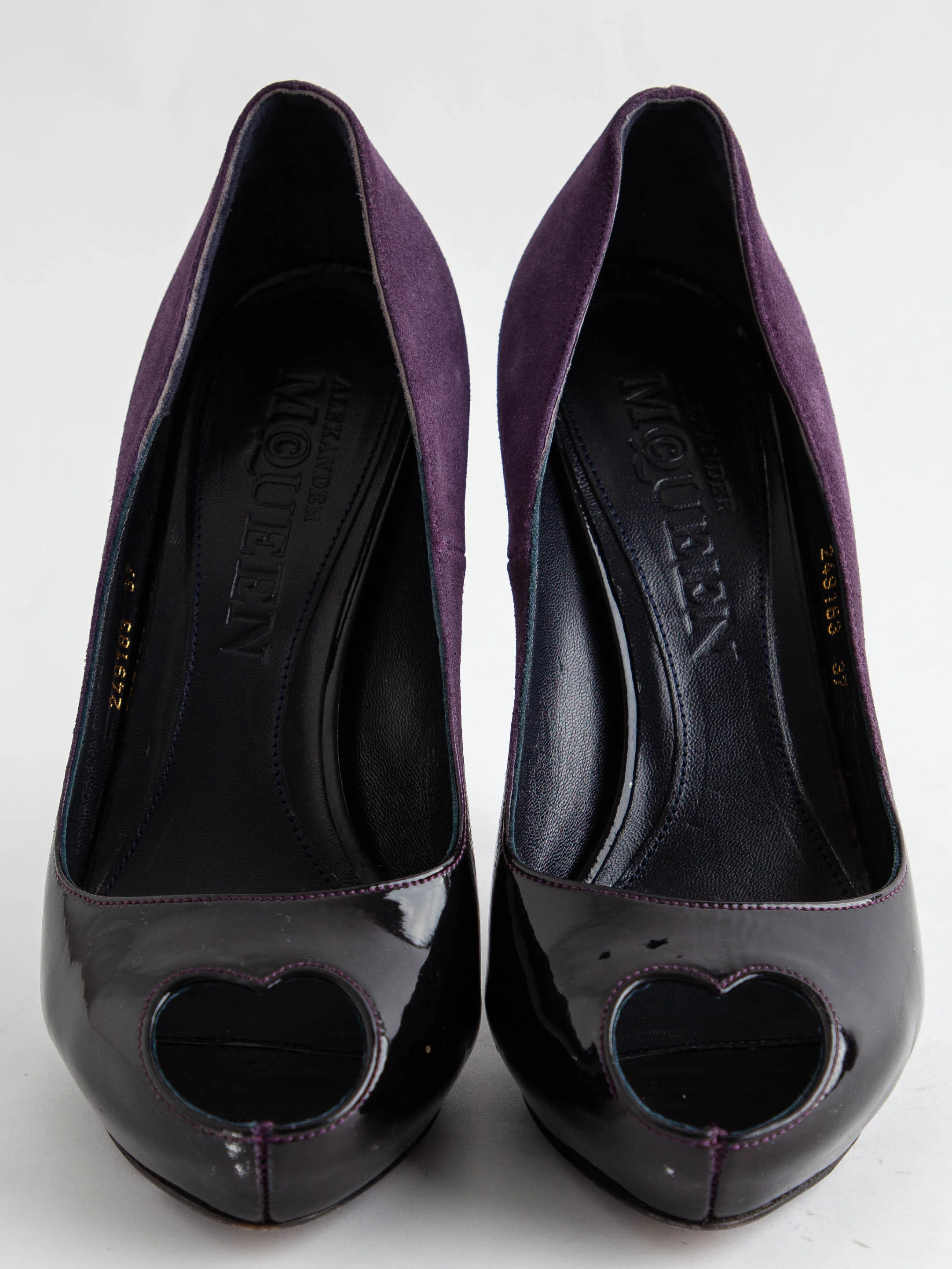 Alexander McQueen Purple Lacquer Pumps — 2
