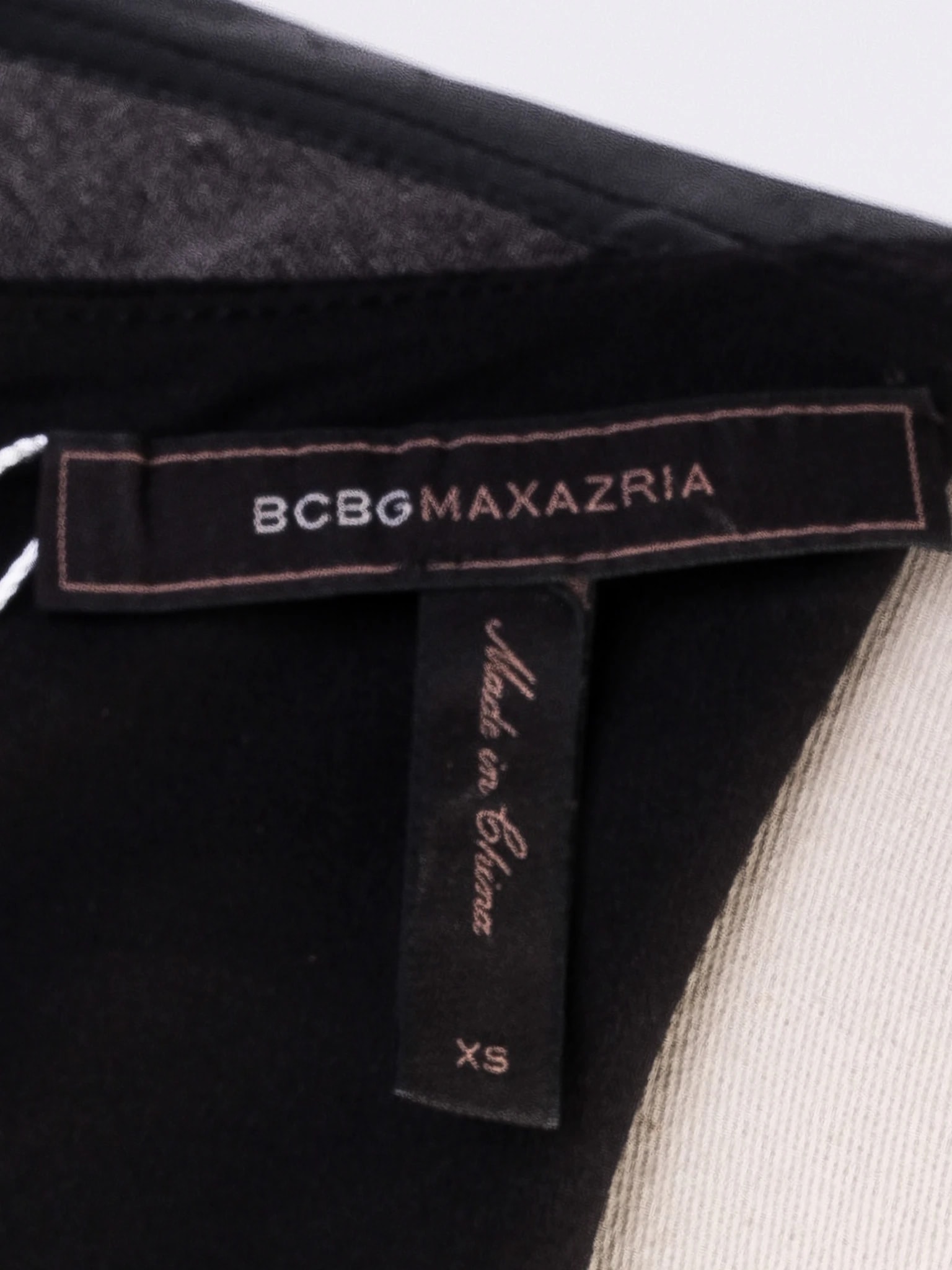 BCBGMaxazria Black Polyester T-Shirt — 3