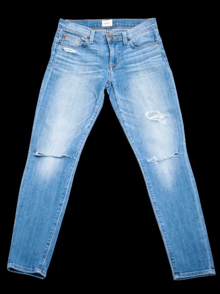 Hudson Jeans Blue Cotton Jeans — photo 1