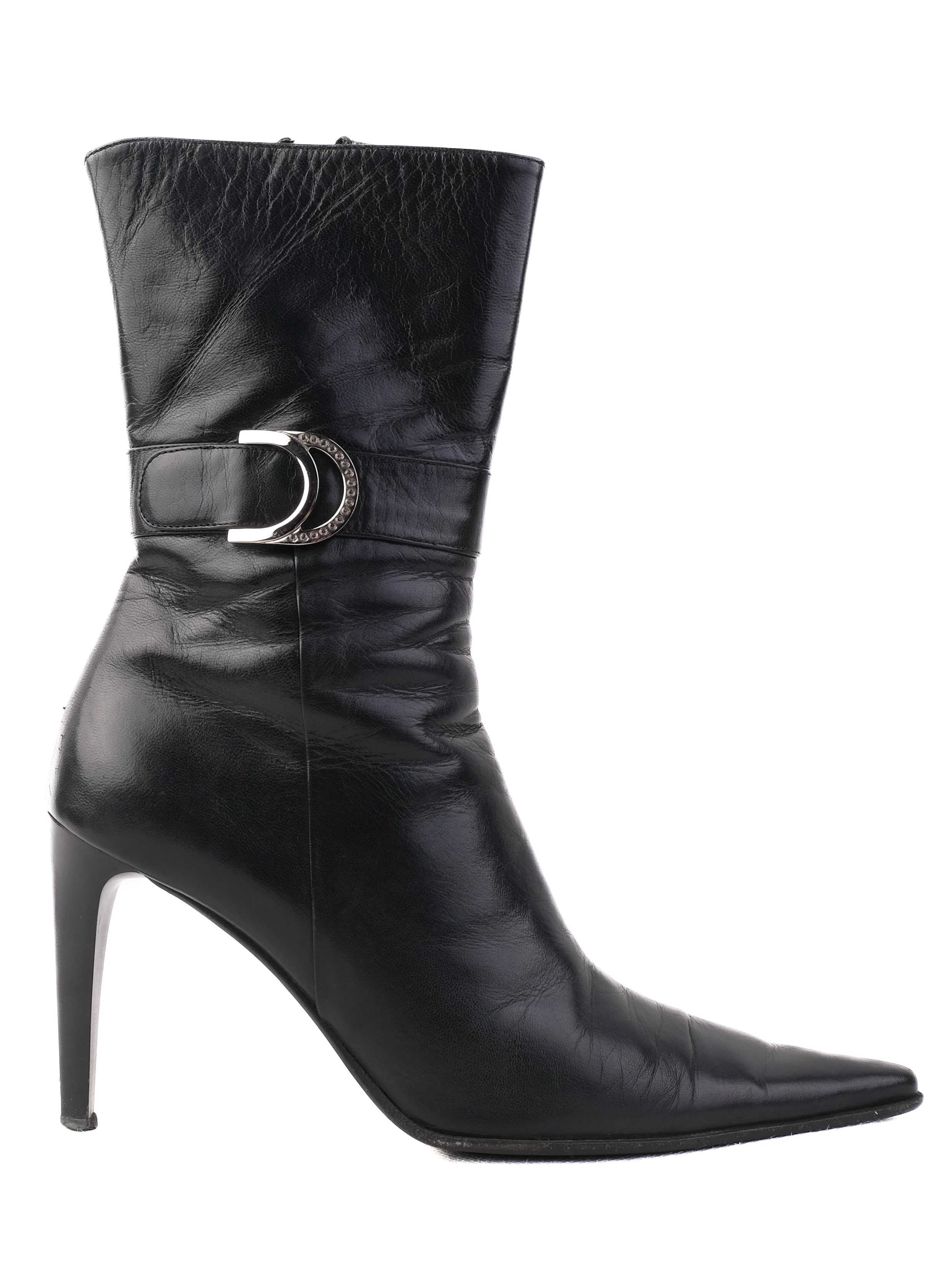 Giorgio Fabiani Black Leather Boots — 2