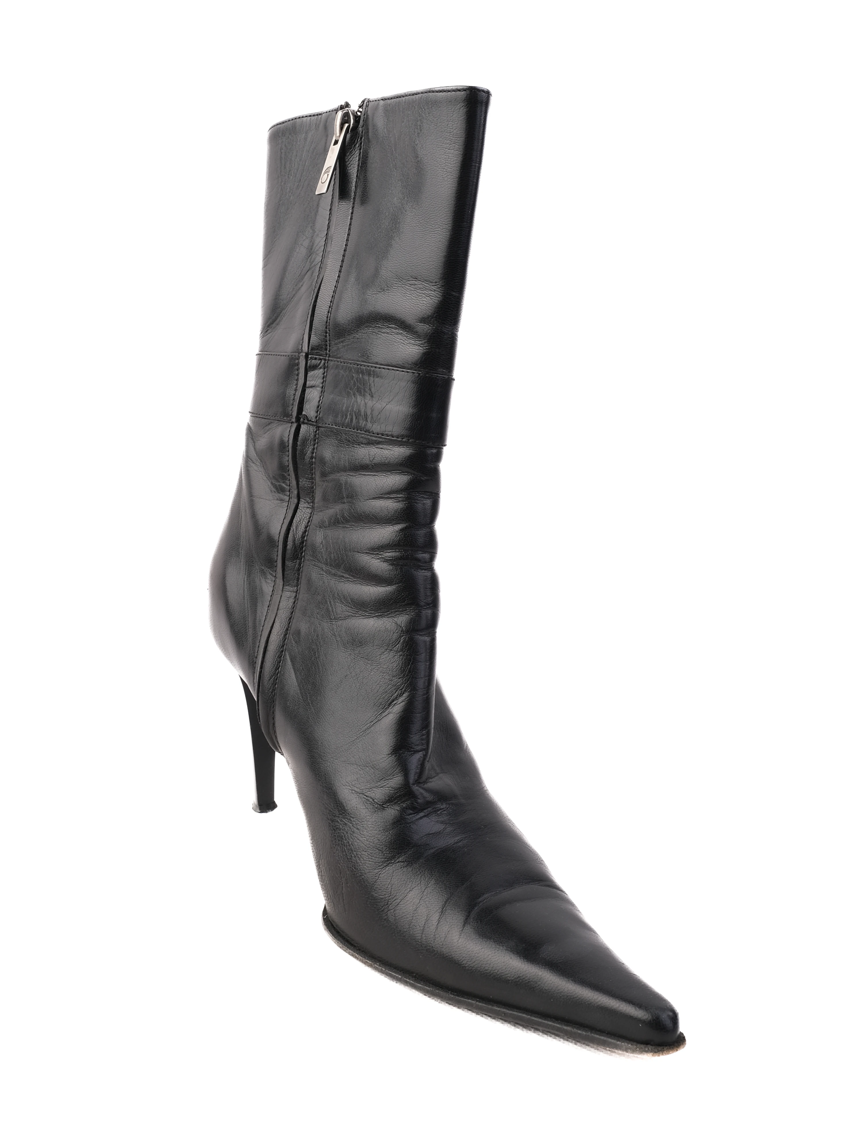 Giorgio Fabiani Black Leather Boots — 3