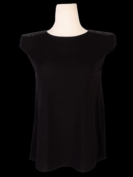 Armani Collezioni Black Viscose Blouse — photo 1