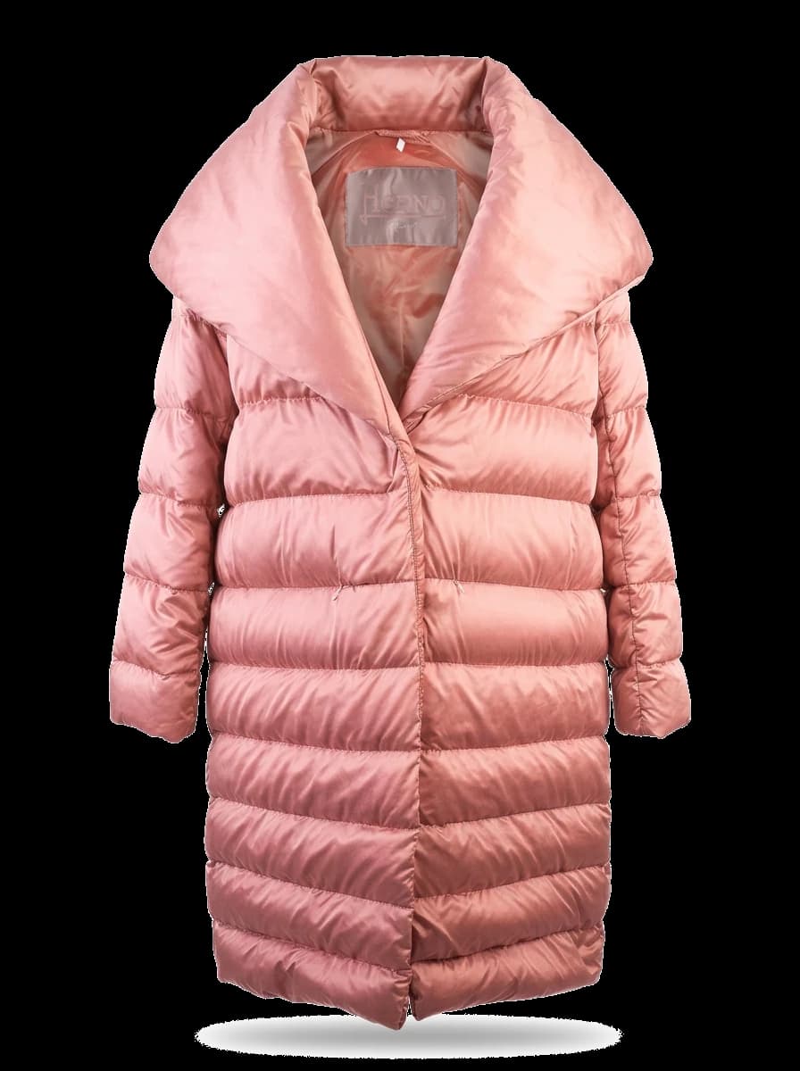 Herno Pink Fluff Puffer Jacket