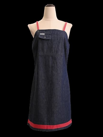 Calvin Klein Blue Cotton Sundress — photo 1