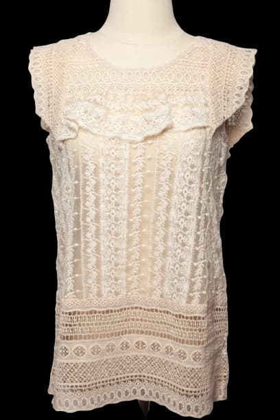 TWINSET White Polyester Blouse — photo 1