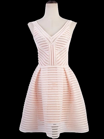 Maje White Polyester Cocktail Dress — 1